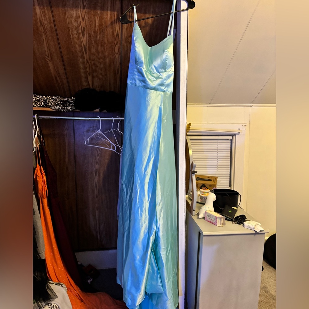 Elegant Light Blue Gown